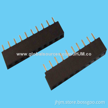 2mm Pitch 2-80 Pins Double Rows Straight Connector SMT Female Headers with RoHS Mark